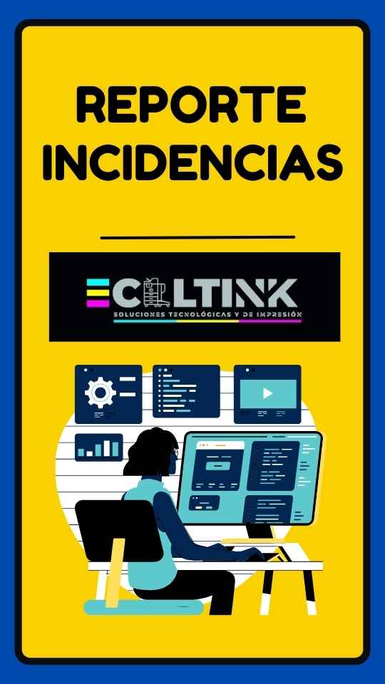 Reporte de incidencias Ecoltink